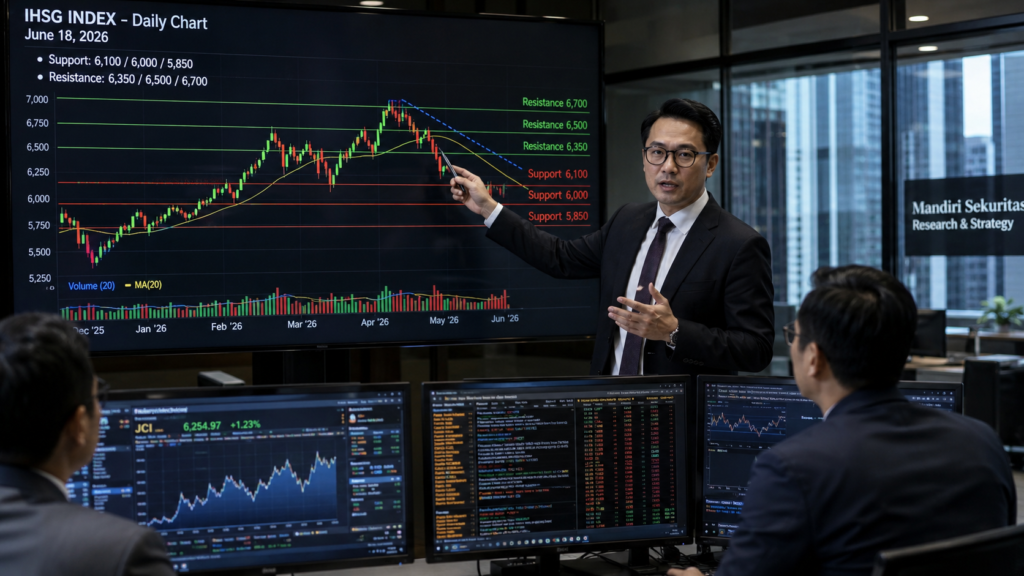 IHSG Dibuka Menguat ke 5.893 Pagi Ini 6 Juli 2026, Ini Saham yang Layak Dicermati
