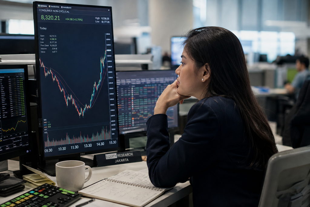392 Saham Menguat, IHSG Ditutup Naik 0,11% ke 6.525 Awali Pekan Terakhir Agustus 2026