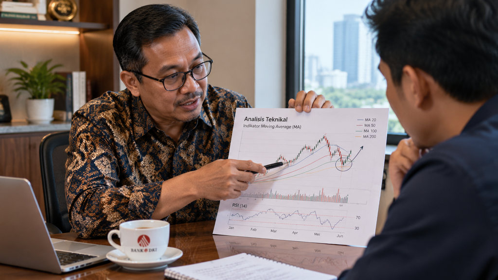 Harga Emas Dunia Mulai Menguat Hari Ini usai Anjlok Hampir 4 Persen 7 Konsultan investasi membimbing investor membaca level rata-rata pergerakan MA-100 pada grafik harga.