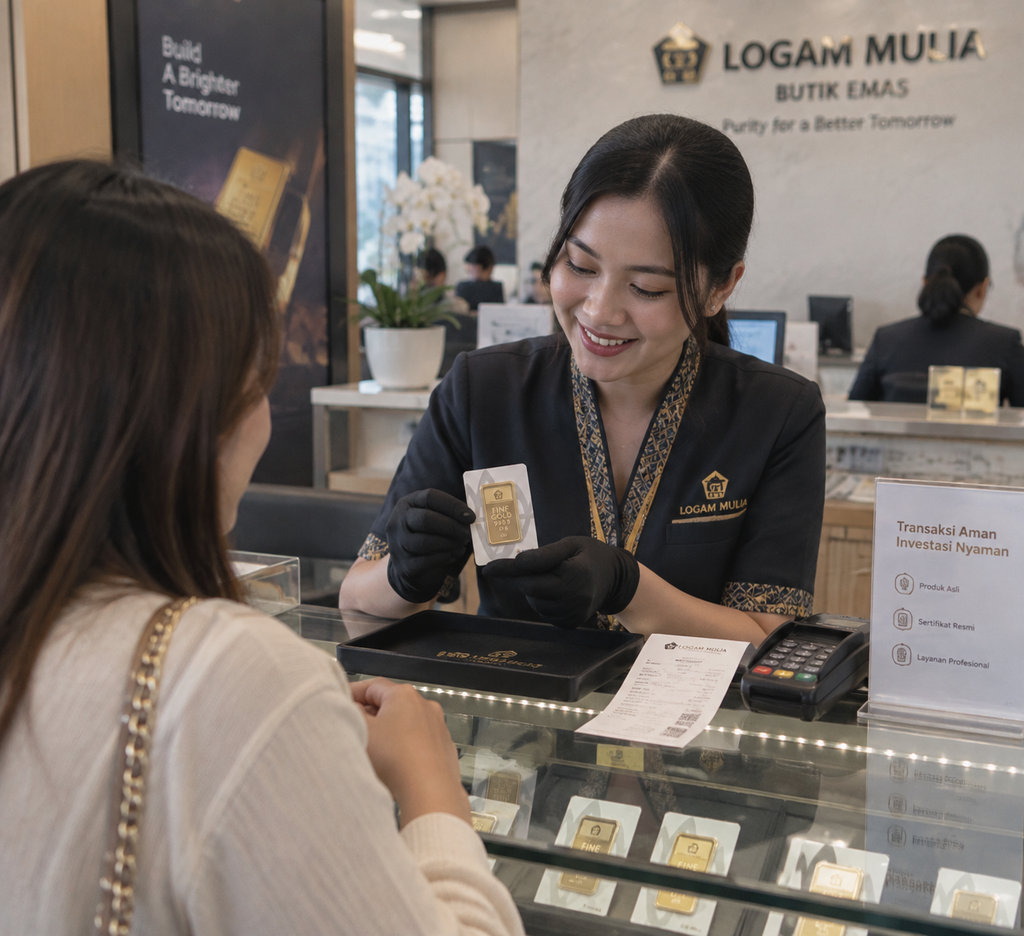 Harga Emas Dunia Turun 1,8 Persen Tertekan Inflasi AS